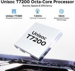 DOOGEE Tab A9 Pro+ - Tablet - 30GB RAM (6GB+24GB) - 128GB ROM（TB/TF）- 11Inth 90Hz HD+ - 8580mAh - Android 15 - Unisoc T7200 - Dual Speakers - Zwart — thumbnail 5