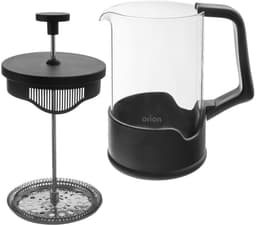 Cafetiere Glas BLACK 400 ml - French Press Koffiezetapparaat - Koffiemaker - Koffie - Koffiepot - Theepot — thumbnail 4
