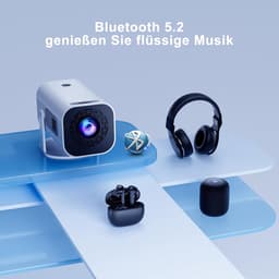 Lexium Mini beamer - Projector - Beamerscherm - Projectiescherm - Outdoor & Indoor Projector - — thumbnail 2