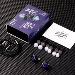 Kiwi Ears Cadenza - In-Ear Monitors - IEM - Dynamische Driver - Audiofiele Oordoppen - Verwisselbare Kabel - Universele Pasvorm - Paars — thumbnail 2