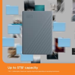RFWR® Draagbare Harde Schijf 5 TB met USB-C en Wachtwoordbeveiliging — thumbnail 2