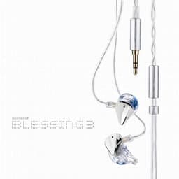 Moondrop Blessing 3 - In-Ear Monitors - IEM - 2DD+4BA Hybride Drivers - Audiofiele Oordoppen - Verwisselbare Kabel - Universele Pasvorm - Zilver — thumbnail 4