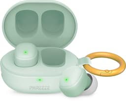 Phreeze Mini EarBuds - Draadloze Oordopjes - Groen - Geschikt voor Apple & Samsung - Oortjes Draadloos met Bluetooth 5.4 — thumbnail 1