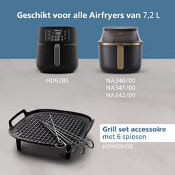 Philips Airfryer HD9959/00 Grillkit — thumbnail 4