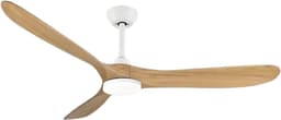 Livano Plafondventilator - Met Verlichting - Plafond Ventilator - Met Lamp - Plafonniere Met Ventilator - Met Licht - Stijl E - 150cm — thumbnail 1