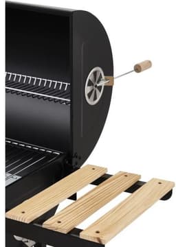 Houtskoolbarbecue - Kookbox - Mike Evolution - 142 x 57 x 112 cm - Zwart — thumbnail 4