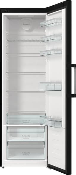 Gorenje R 619 DABK6 koelkast / 185 cm / invertercompressor / CrispZone met vochtigheidsregelaar / AdaptTech / convectiekoelsysteem / snelle koelfunctie / koelkast 398 l / EEK C / zwart [ Energieklasse D ] — thumbnail 5