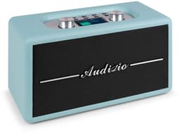 Retro radio - Audizio Tune60 - DAB radio met Bluetooth - Vintage look - DAB+ en FM - Blauw — thumbnail 1