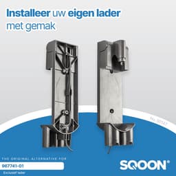 SQOON® Wandhouder voor Dyson V7 & V8 Series - Geschikt voor laadstation - Model 967741 — thumbnail 3