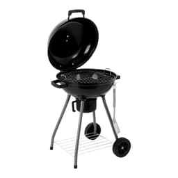 Cheqo® Houtskool Barbecue Ø43 cm - Houtskoolbarbecue - Draagbare BBQ met Deksel - Perfect voor Tuin en Camping — thumbnail 3