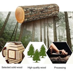 Massief hout schotel DRIP rack Plaathouder  maat: 14x12x10cm — thumbnail 5