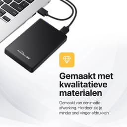 Voltano 750 GB Compacte Externe Harde Schijf - Windows  - Zwart - USB 3.0 — thumbnail 5