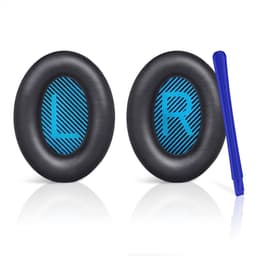 Set Oorkussens voor Bose Koptelefoon met installatie gereedschap - Zwart Blauw - QuietComfort 35 - QC35II - QC35 - QC25 - QC15 - QC2 - Soundtrue - Soundlink Around-Ear II AE2 — thumbnail 1