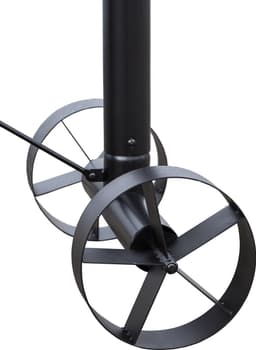 El Fuego Kiona Smoker - Barbecue - bbq - Zwart -Grilloppervlak ca. 43 x 39 + 98 x 44 + Ø42,5 x4 cm - 118 kg — thumbnail 2