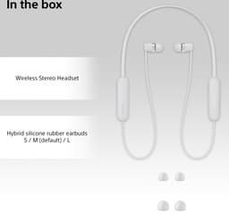 SONY WIC100W.CE7 In-ear Draadloze oordopjes Wit — thumbnail 4