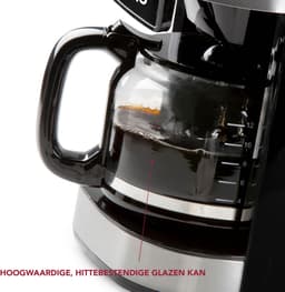 DOMO DO721K Koffiezetapparaat Grind & Brew - Filterkoffie - Geschikt Voor Koffiebonen en Gemalen Koffie - 12 Kopjes - Zwart — thumbnail 4