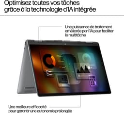 HP ENVY x360 14-fc0675nd Intel Core Ultra 7 155U Hybride (2-in-1) 35,6 cm (14") Touchscreen 3K 32 GB LPDDR5-SDRAM 1 TB SSD Wi-Fi 6E (802.11ax) Windows 11 Home AI PC Blauw — thumbnail 2