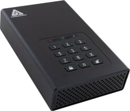 Apricorn Aegis Padlock DT 8TB 8000GB Zwart externe harde schijf — thumbnail 1