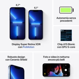 Apple iPhone 13 Pro Max - 512GB - Sierra Blue — thumbnail 5