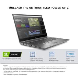 HP ZBook Fury 17 G7 | Intel Core i7 | NVIDIA T1000 | 43.2 (17″) | 512 GB SSD | 16 GB DDR4 | US | WiFi | Windows 11 Pro — thumbnail 3