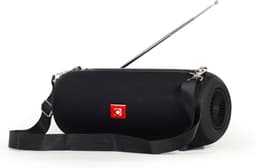Gembird Draagbare Draadloze Speaker - FM Radio - Tot 7 uur - Bluetooth, AUX, SD kaart en USB - Zwart — thumbnail 5