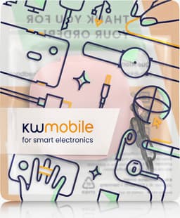 kwmobile cover voor oordopjes case - geschikt voor Samsung Galaxy Buds FE - Trendy beschermhoes draadloze oordopjes in oudroze — thumbnail 2