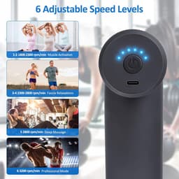 Massage gun - Massage apparaat - Professioneel - Massagegun - Must have voor iedereen! — thumbnail 3
