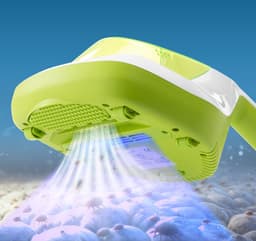MAXXMEE mijtstofzuiger | UV-C-licht & EPA-11-filter | Handstofzuiger voor matrassen, anti-mijtmatrasreiniger voor mensen met allergieën | vernietigt 99,9% van alle mijten, bacteriën en bedwantsen — thumbnail 3