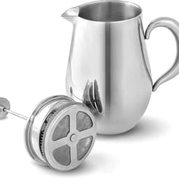 French Press koffiekan, onbreekbaar en houdt je koffie dankzij de dubbele hoes lang warm (1 liter) — thumbnail 1