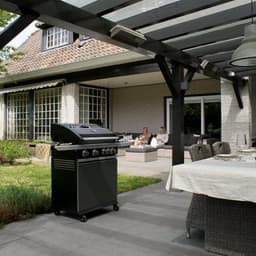 Patton Patio Pro Chef 4+1 Gasbarbecue - Frozen Grey — thumbnail 3