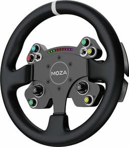 Moza Racing CS V2P – 330 mm sim racing stuurwiel – zonder basis – aluminium frame, magnetische shifters & RGB-knoppen - PC — thumbnail 2