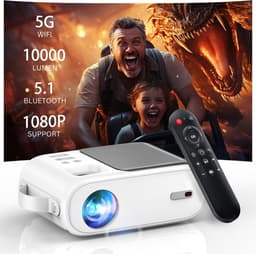 DailySupplies® Mini Beamer - Mini Projector - Mini Beamer Smartphone - Wit — thumbnail 2