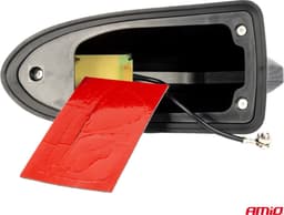 AMiO Universele Haaienvin Autoradio AM-FM Antenne Carbon — thumbnail 2