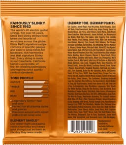 Ernie Ball Slinky Nickel Wound - Gitaarsnaren - Hybrid Slinky 3-Pack - 09-46 - Elektrische Gitaar — thumbnail 4