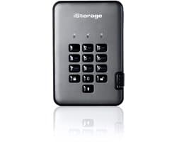 iStorage diskAshur PRO2 3000GB Zwart, Grafiet externe harde schijf