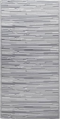 vidaXL - Buitenkleed - ARAKIL - 160x230 - cm - PP - grijs — thumbnail 1