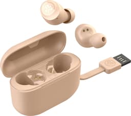 JLab Go POP Tones Bluetooth Oordopjes - Draadloze Oordopjes - Wireless Earbuds - Draadloze Oortjes - 32 uur Speeltijd - EQ Geluidsinstellingen - Bluetooth 5.1 - Oplaadcase met ingebouwde Oplaadkabel – Pantone 474 — thumbnail 2