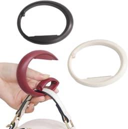 3 stuks tafelhandtashouders, haken voor tas aan tafel, portemonnee om op te hangen, opvouwbare handtashaak voor tafels, voor handtas, tafel, bureau, kantoor, restaurant — thumbnail 1