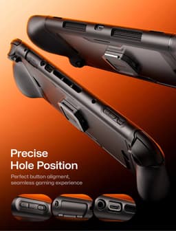 JSAUX ModCase voor Steam Deck LCD & OLED - Modulaire Beschermhoes Basic Set - Travel Cover & Kickstand - Zwart - PC0104 — thumbnail 3