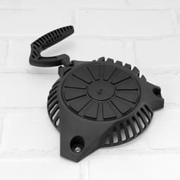 Terugslagstarter Zwart - Trekstarter - Compatibel met Fuxtec FX-RM1630/Fuxtec FX-RM5196PRO/Scheppach MP99-42 - Kunststof/Metaal - Eenvoudig te installeren - Afstand gaten 150/152,7/157 mm — thumbnail 5