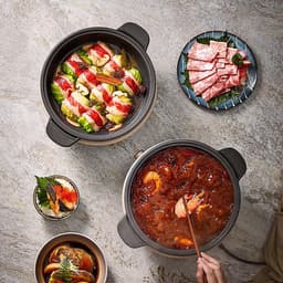 Elektrische Slowcooker - Multicooker Stoofpot - Gerechten Bereiden - Split Ontwerp - 3 Liter - Zwart — thumbnail 3