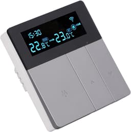 Slimme Thermostaat - Programmeerbare Regelaar - Comfortabel Wonen - Nauwkeurige Vloerregeling - AC 90-240V - Grijs — thumbnail 4