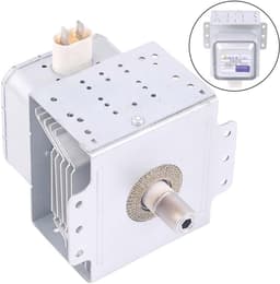 Magnetron Onderdeel - Reserveonderdeel Oven - Apparaat Repareren - Metalen Constructie - 15 x 15 x 15 cm - Zilver — thumbnail 4
