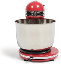 Keukenmachine - Banketrobot - Mengen en kneden - Compact vintage design - 3 Liter kom - Lichtrood — thumbnail 4