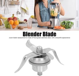 SnelShoppen - Mixing Knife RVS Mes met 3 Ringen en Afsluiting voor Voedselprocessor Thermomix 3300 Vervangaccessoire — thumbnail 5