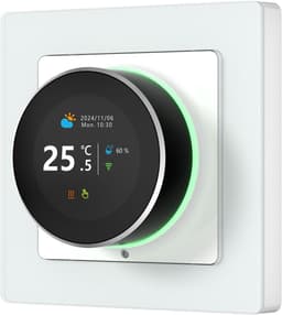 Slimme Thermostaat - Digitale Regelaar - Thuisverwarming Instellen - Spraakbediening Ondersteund - 5-45°C Bereik - Zwart — thumbnail 4