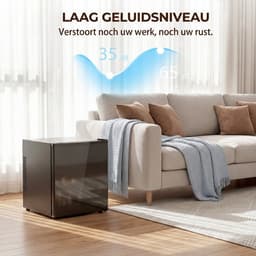 Minikoelkast 44 L- Regelbare thermostaat - Stil 35 dB - Voor kantoor en slaapkamer — thumbnail 5