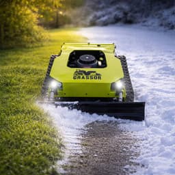 Grassor TerraForce 800T-G22EMP Robotmaaier Rupsband - Hybride 800 mm - Loncin 608cc 22HP - 2×800W — thumbnail 4