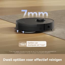 Dreame L10s Pro Gen 3 - Robotstofzuiger met Dweilfunctie - Krachtige Tapijtreiniging - Objectdetectie en vermijding - Geschikt voor huisdierharen Zwart — thumbnail 4
