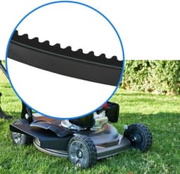 Grasmaaier V-riem 48175 - Tanden - Rubber - 700x13x9.5mm - Duurzaam - Betrouwbare krachtoverbrenging — thumbnail 4